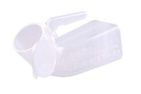 NHFF Thicken High Capacity for Men Urinal, Household with lid Chamber Pot Adult Urinal Pot Bed Plastic Urine Urinal Pot Transparent 1400ml (Color : 1000ml)