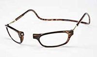 Clic Magnetic Reading Glasses Tortoise +2.50