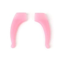 jackyee Silicone Non-Slip Glasses Ear Holder - Pink Glasses Ear Holder Anti Slip Kids Fix Tip Silicone Grips Eyeglasses Hooks Temple