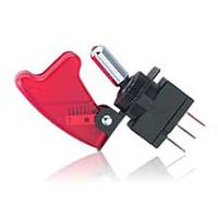 12VDC Toggle Switch with Safety Cover