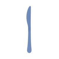 Periwinkle Plastic Knives 24 Count