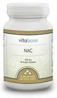 Acetyl Cysteine Antioxidant Liver Support 600mg 60 Vegi caps - 5 Pack