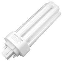 Sylvania 20899 Compact Fluorescent 4 Pin Triple Tube 4100K, 57-watt