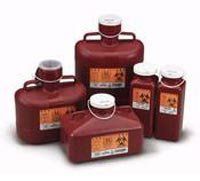 PT# -186W PT# # 186W- Container Sharps-Tainer Non-Stackable Large Red 10qt Ea by, Medical Action Industries