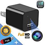 Hidden Camera - Mini Spy Camera - Motion Detection - USB Charger Camera - Hidden Spy Cam - Hidden Nanny Cam - Home Surveillance Security Camera Full HD 1080P - No Wi-Fi Needed