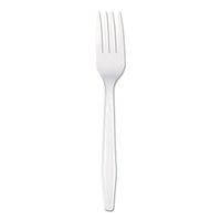 Boardwalk FLPSFKWBX - FULL LENGTH POLYSTYRENE CUTLERY, FORK, WHITE, 100/BOX