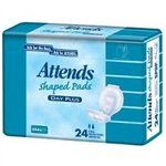 Attends Heavy Absorbency Shaped Pads - Case