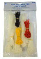 Tool Aid 26200 Wire and Cable Tie Assortment - 750 Pc.