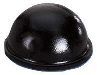 Black Adhesive Bumper Feet - Made in USA - Rubber Isolation Pads for Speakers, Subwoofers, Home Theater, Electronics, Audio Equipment - 14 Piece