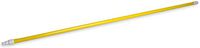 Carlisle 4022504 Sparta Commercial Fiberglass Handle with Self-Locking Flex-Tip, 60", Yellow (Pack of 12)