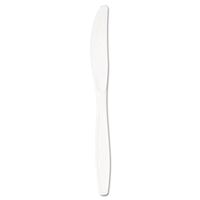 SCCGBX6KW - Solo GBX6KW White Boxed Guildware Plastic Knives