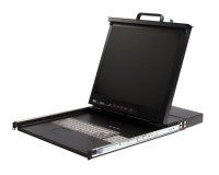 New Startech RACKCONS1716 New 16 Computers - 17-inch Active Matrix TFT LCD - 16 x HD-15 Keyboard/