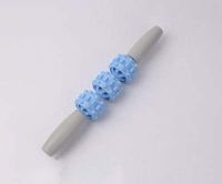 N/C FS Yoga Massage Stick Muscle Relaxation Fitness Body Skinny Leg Artifact Massage Yoga Roller (Color : Sky Blue)