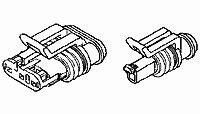 Automotive Connectors HSG PLG 1X03C F/H (1 piece)