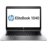 HP EliteBook Folio 1040 G1 14' LED Ultrabook - Intel - Core i7 i7-4650U 1.7GHz - Platinum