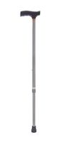 Essential Medical Supply Steppin' Out T-Handle Cane, Charcoal Gray Carbon Finish