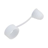 Dolland Silicone Dust Cap for Electronic Cigarette Atomizer,White