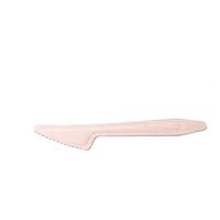 BalsaCircle 200 pcs 6.5-Inch Disposable Natural Brown Birch Wooden Knives - Wedding Party Event Catering Biodegradable Tableware