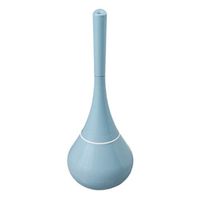 Gessppo Bathroom Toilet Brush Set 360° Cleaning Long Handle Minimalist Replaceable Base Close Stool Brush