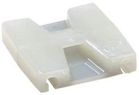 Cable Tie Mount, 2 Way Low Profile, Adhesive, Natural, Nylon 6.6 (Polyamide 6.6), 28.58 mm