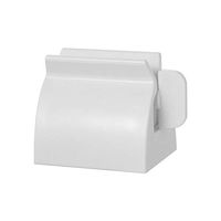 skonhed Rolling Tube Toothpaste Squeezer Toothpaste Seat Holder Stand Toothpaste Dispenser for Bathroom(White)