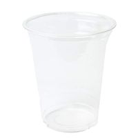 Blue Planet Ware 12oz Compostable Cold Cups 100 ct - Clear Party Cups, Biodegradable Cups