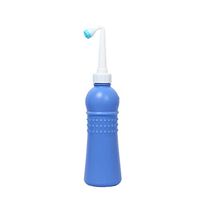 TOPBATHY Vaginal Douche Anal Applicator Enema Douche Applicator Bottle Cleaning Tool for Women Men Personal Health (Blue)