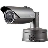 Hanwha XNO-8040R Network Camera, Bullet, WDR, IR, Outdoor, Vandalproof, H.264/H.265/MJPEG, 50.7 Degree 7 MM Fixed Lens, 5 Megapixel, 2560 x 1920 Resolution, 30 FPS, 120 dBUS Version