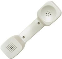 The VoIP Lounge Replacement White K Style Handset Receiver with Matte Finish for Panasonic KXT Series Phone 7020 7030 7130 7135 7220 7230 7235 7420 7425 7431 7433 7436 7453 7456