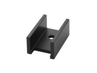 CUI Inc HSE-B2111-038 HSE-BX-01 Series 25 x 16 x 9 mm 6.12°C/W Black Anodized PC Pin TO-220 Heatsink - 50 item(s)