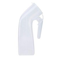 Mootea 1000ml Outdoor Portable Urine Bottle Transparent Urinal Storage Pot Collector(Men)