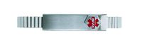 Womens Stainless Medical Alert ID Expansion Bracelet