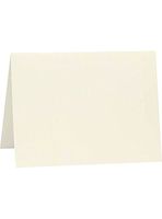 A6 Folded Card (4 5/8 x 6 1/4) - Natural (250Qty) | Perfect for Personal Stationery, Invitation Suite Inserts, Casual Correspondence and much more! | A6FN-250