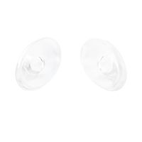 Eyeglasses Nose Pads 25pair Oval Glasses Silicone Adhesive Anti-Slip Nosepads for Eyeglass Glasses Sunglasses