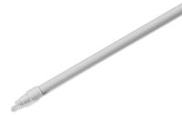 Carlisle 4022702 Sparta Spectrum Solid Foam-Filled Fiberglass Threaded Handle with Self Locking Flex Tip, 1" Dia. x 60" L, White (Case of 12)