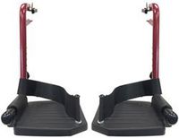 Foot Rest (Pair) for Nova 319R Transport Chair w/Serial #"CH"
