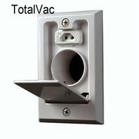 NuTone CI358 Central Vacuum Direct Connect Electrified Inlet White