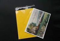 50 A7+ 5.4 X 7.5 Clear Resealable Cellophane Cello Poly Bag Fits Envelope + Card BAND-058