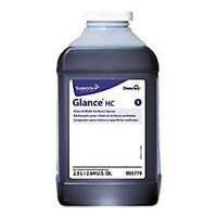Diversey Glance Glass and Multi-Surface Cleaner, Ammonia Scent, 84.5 Oz Bottle, Pack of 2 Bottles