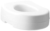 Carex Raised Toilet Seat 5-1/2 Inch Height White 300 lbs. Weight Capacity 300 lbs. Weight Capacity, FGB302C0 0000 - Sold by: Pack of One
