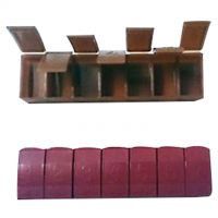 Tupperware 7 Day Pill Box Vitamin Medicine Small Container