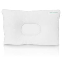 Xtra-Comfort Firm Orthopedic Pillow - Neck Support Pain Relief for Back and Side Sleepers - Therapeutic Memory Foam Core Sleep Cushion - Chiropractic Ergonomic Contours for Head and Spine Alignment