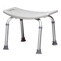 Lumex Platinum Collection Bath Seat-Without Backrest - Steel Blue - Each 1