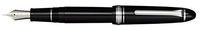 Sailor 1911 Large Black ST 21K Gold Rhodium Plating Broad Point Fountain Pen - 11-2024-620