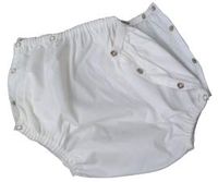 Adult Diaper snap on Incontinence Waterproof Briefs 3 Pair Size Large 38-44