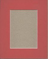 Pack of 10 8x10 Sunset Orange Picture Mats Bevel Cut for 5x7 Pictures