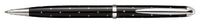 Laban Black & .925 Sterling Silver Dots Ballpoint Pen - LST-B940-100