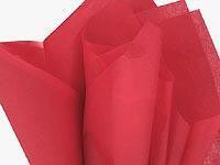 Tissue Paper RED ~ for Crafts & Gift Bags ~ 24 Sheets