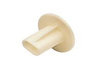 C&E CNE78015 RG6 Dual Feed Through Bushing, Clear, 25-Pack