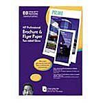 HP C6817A Brochure Inkjet Paper,48 Lb,8-1/2-Inch x11-Inch,89GE/100 ISO,50/PK,WE